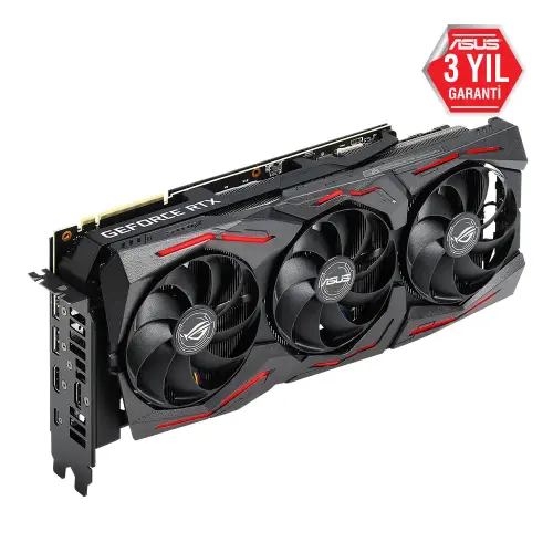 Asus ROG-Strix-RTX2080S-A8G-Gaming GeForce RTX 2080 Super 8GB GDDR6 256Bit DX12 Gaming Ekran Kartı