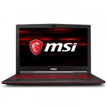 Msi GL63 9SE-822XTR i7-9750H 16GB DDR4 512GB SSD 6GB RTX 2060 15.6” Full HD FreeDOS Gaming Notebook