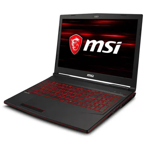 MSI GL63 9SE-822XTR i7-9750H 16GB DDR4 512GB SSD 6GB RTX 2060 15.6” Full HD FreeDOS Gaming Notebook