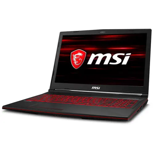 MSI GL63 9SE-822XTR i7-9750H 16GB DDR4 512GB SSD 6GB RTX 2060 15.6” Full HD FreeDOS Gaming Notebook