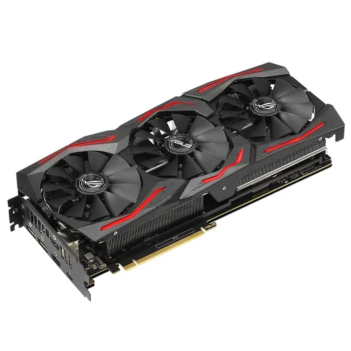 Asus ROG-Strix-RTX2060S-O8G-Gaming GeForce RTX 2060 Super 8GB GDDR6 256Bit DX12 Gaming Ekran Kartı