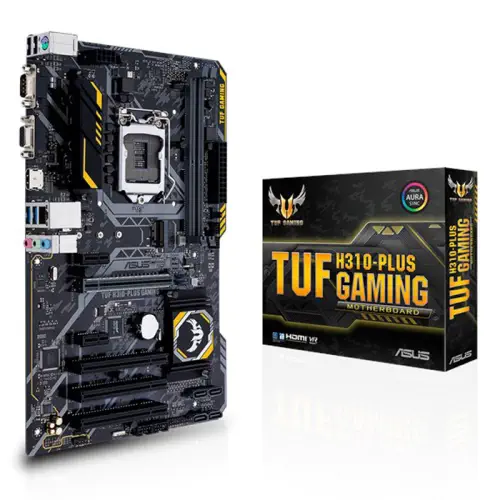 Asus TUF H310-Plus Gaming Intel H310 Soket 1151 DDR4 2666MHz ATX Gaming Anakart