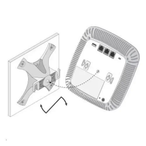 HP Aruba JW047A AP-220 W1W Beyaz Mount Access Point Kit
