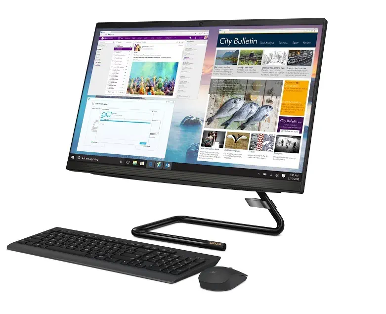 Lenovo IdeaCentre A340 F0E600A7TX Intel Core i5-8400T 8GB 512GB SSD 23.8″ FreeDOS All In One PC