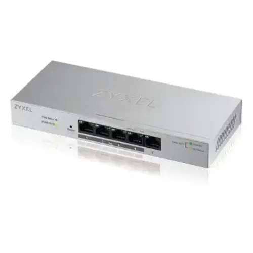 Zyxel GS1200-5HP 5 Port Gigabit Web Yönetilebilir PoE Switch