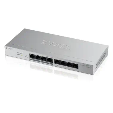 Zyxel GS1200-8HP 8Port Gigabit Web 4 PoE Yönetilebilir Switch