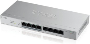 Zyxel GS1200-8HP 8Port Gigabit Web 4 PoE Yönetilebilir Switch