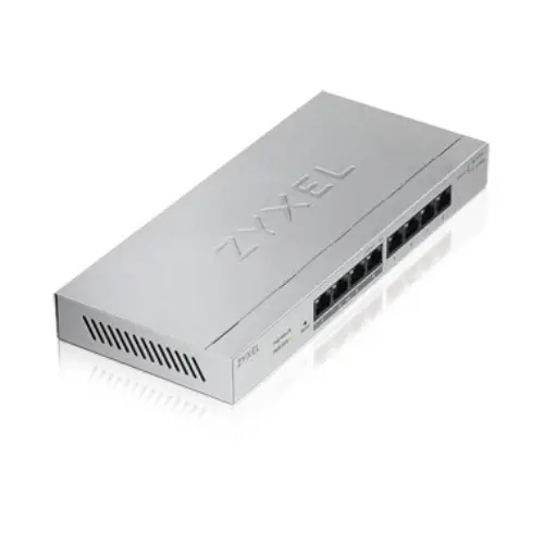 Zyxel GS1200-8HP 8Port Gigabit Web 4 PoE Yönetilebilir Switch