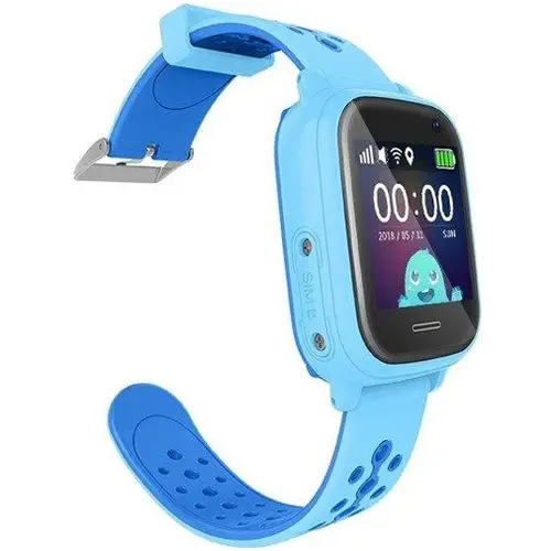 Sentar V82S GPS Telefon Özellikli Su Geçirmez Kameralı Mavi Akıllı Çocuk Saati - 2 Yıl İthalatçı Firma Ritzy Garantili