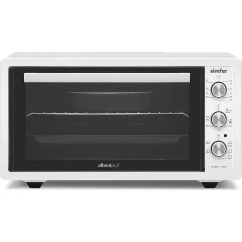  Simfer M4502 Turbo 45 Lt. Beyaz Midi Fırın