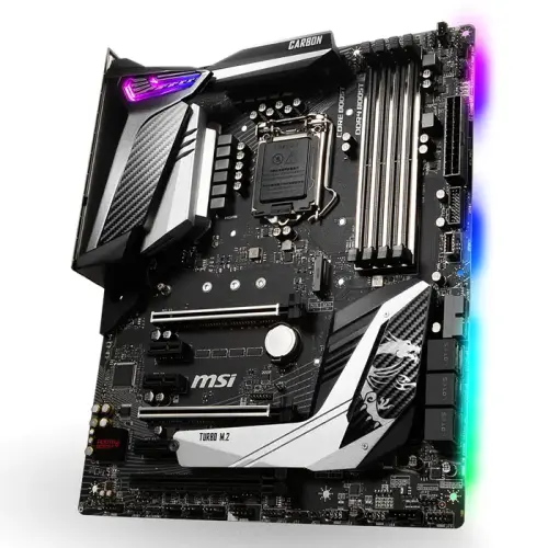 MSI MPG Z390 Gaming Pro Carbon Intel Z390 Soket 1151 DDR4 4400 OC MHz ATX Gaming Anakart incehesap