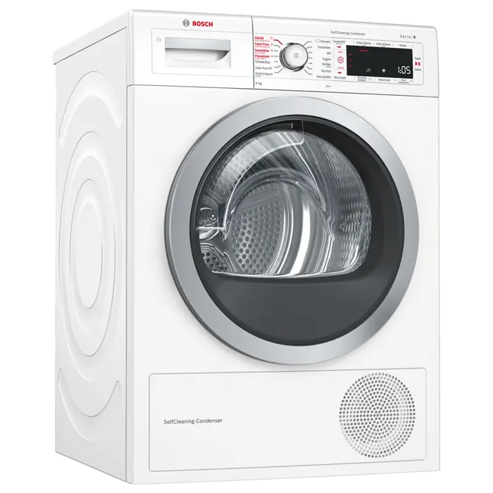 Bosch WTW85562TR A++ 9 Kg Çamaşır Kurutma Makinesi - Beyaz