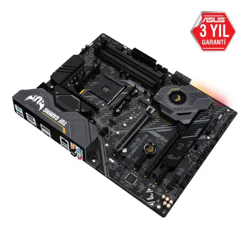 Asus Tuf Gaming X570-Plus AMD X570 Soket AM4 DDR4 4400(OC)MHz ATX Gaming Anakart