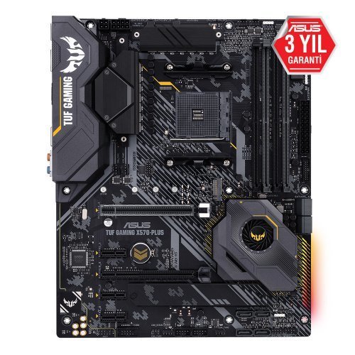 Asus Tuf Gaming X570-Plus AMD X570 Soket AM4 DDR4 4400(OC)MHz ATX Gaming Anakart