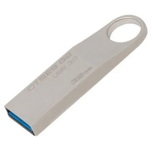 Kingston DataTraveler DTSE9G2/32GB 32GB USB 3.0 100MB/15MB/s Metal Kasa Flash Bellek