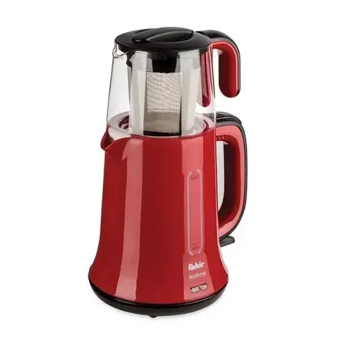 Fakir Teatime Çay Yapma Makinesi Kırmızı Siyah