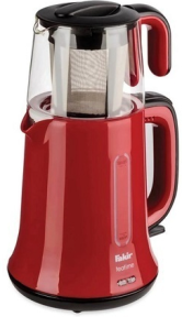 Fakir Teatime Çay Yapma Makinesi Kırmızı Siyah