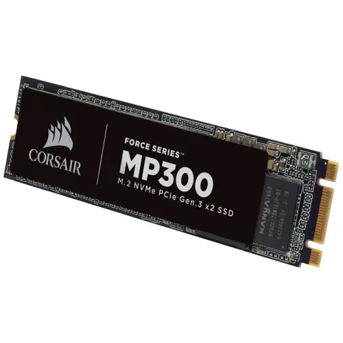 Corsair Force MP300 480GB 1600/1040MB/s M.2 NVMe PCIe SSD Disk - CSSD-F480GBMP300