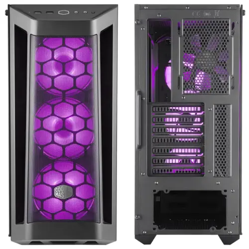 Cooler Master MasterBox MB511 RGB 700W USB 3.0 Temperli Cam ATX Mid-Tower Gaming Kasa - RC-MCB-B511D-KGNB70-RGB