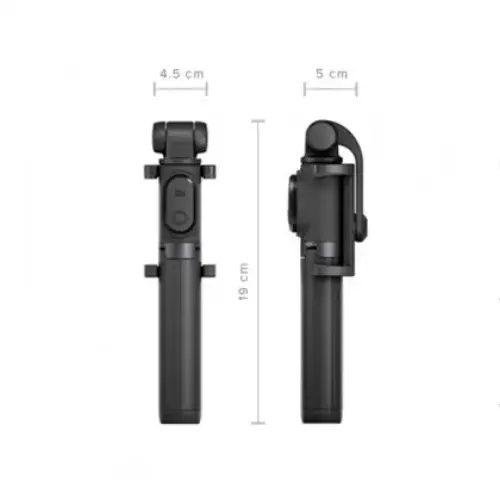 Xiaomi Selfie Çubuğu Tripod Bluetooth Uzaktan Kumandalı - Siyah