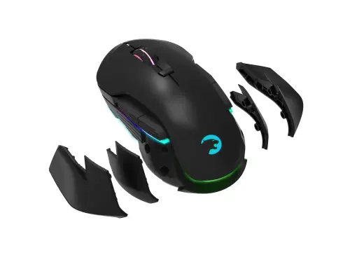 GamePower Devour 16000DPI 8 Tuş Kablolu-Kablosuz Profesyonel  E-Sports RGB Modüler Gaming Mouse