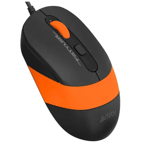 A4 Tech FM10 1600DPI 4 Tuş Optik Kablolu Turuncu Mouse