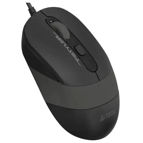 A4 Tech FM10 1600DPI 4 Tuş Optik Kablolu Gri Mouse