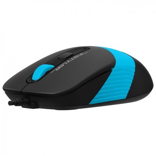 A4 Tech FM10 1600DPI 4 Tuş Optik Kablolu Mavi Mouse