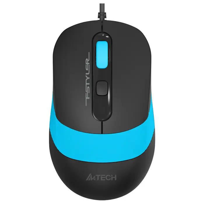 A4 Tech FM10 1600DPI 4 Tuş Optik Kablolu Mavi Mouse