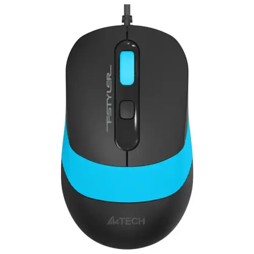 A4 Tech FM10 1600DPI 4 Tuş Optik Kablolu Mavi Mouse