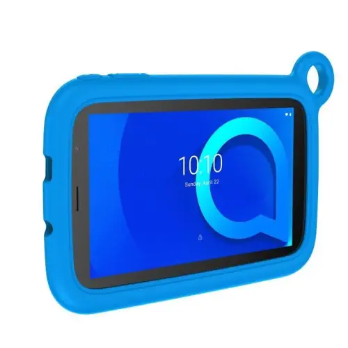 Alcatel 1T 8GB 7″ Mavi Kılıf Hediyeli Siyah Tablet - Alcatel Türkiye Garantili