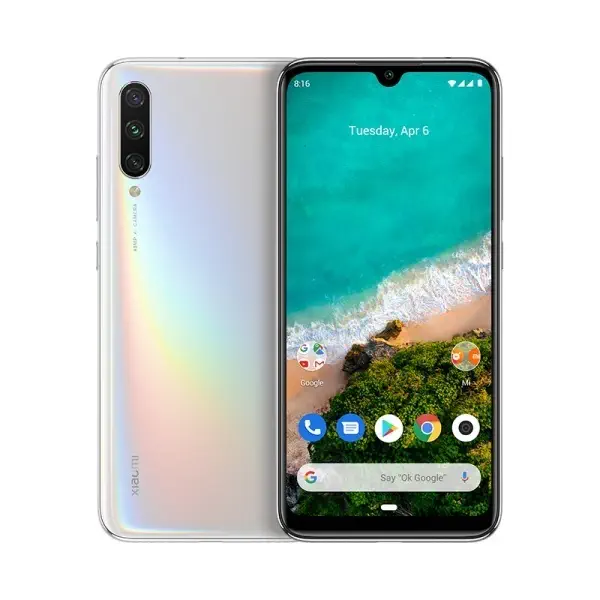 Xiaomi Mi A3 128GB Beyaz Cep Telefonu - Xiaomi Türkiye Garantili