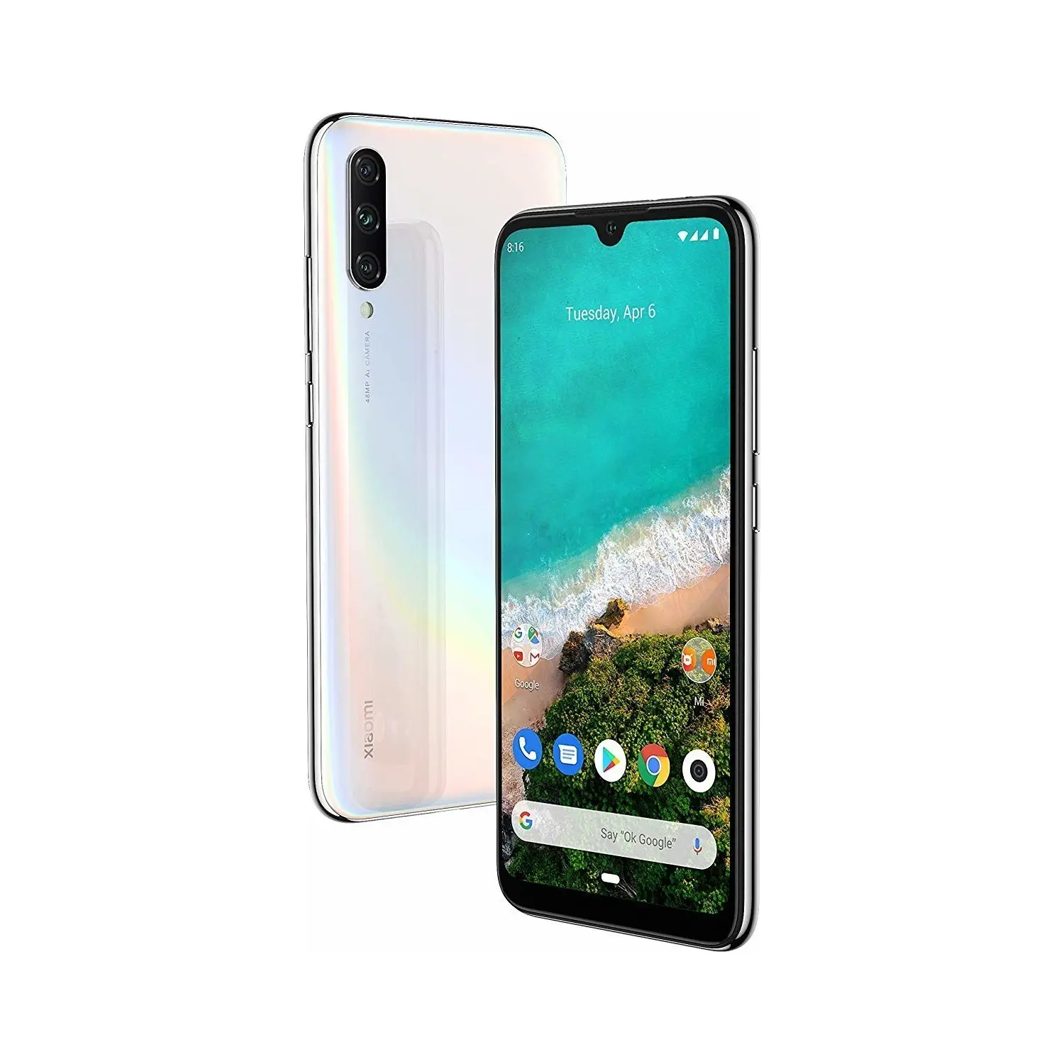 Xiaomi Mi A3 128GB Beyaz Cep Telefonu - Xiaomi Türkiye Garantili
