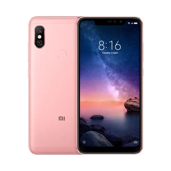 Xiaomi Redmi Note 6 Pro 64GB Pembe Cep Telefonu - Xiaomi Türkiye Garantili