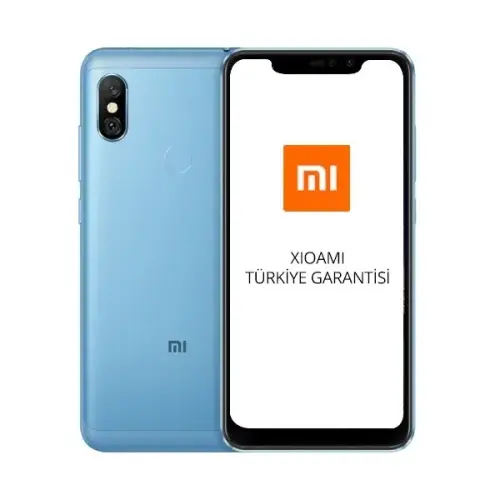 Xiaomi Redmi Note 6 Pro 64GB Mavi Cep Telefonu - Xiaomi Türkiye Garantili