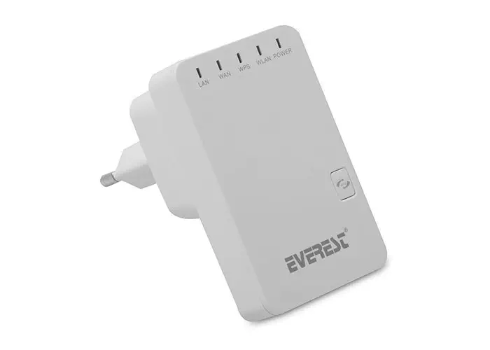 Everest EWR-523N2 N Multi-Function 300Mbps Repeater+Access+Point+Bridge+Client Beyaz Router