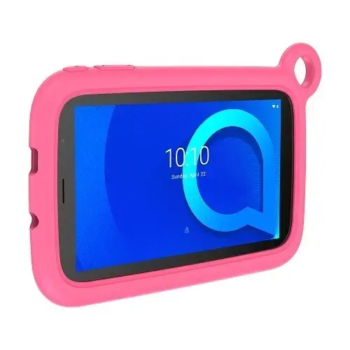 Alcatel 1T 8GB 7″ Pembe Kılıf Hediyeli Siyah Tablet - Alcatel Türkiye Garantili