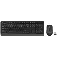 A4 Tech FG1010 USB TR Q Gri Kablosuz Klavye Mouse Set