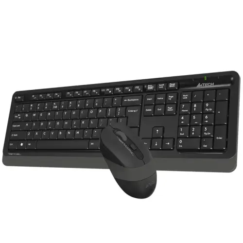 A4 Tech FG1010 USB TR Q Gri Kablosuz Klavye Mouse Set 