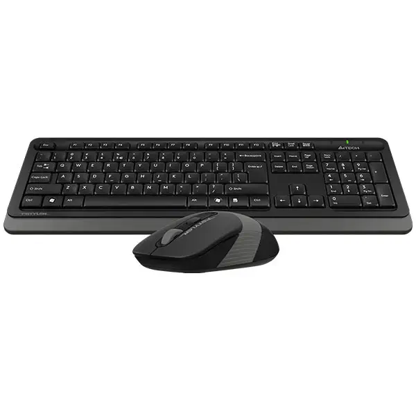 A4 Tech FG1010 USB TR Q Gri Kablosuz Klavye Mouse Set