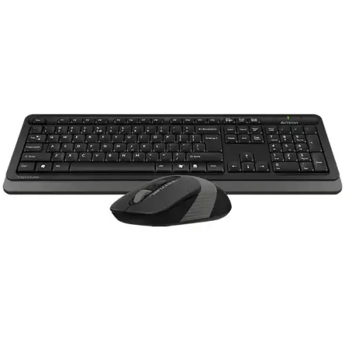 A4 Tech FG1010 USB TR Q Gri Kablosuz Klavye Mouse Set 