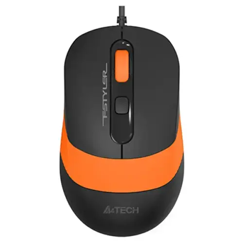 A4 Tech F1010 USB Turuncu Klavye Mouse Set