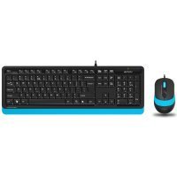 A4 Tech F1010 Mavi USB Klavye Mouse Set