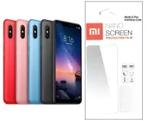 Xiaomi Redmi Note 6 Pro için Nano Kırılmaz Cam Ekran Koruyucu