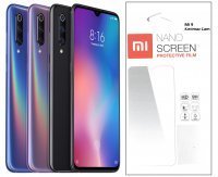 Xiaomi Mi 9 için Nano Kırılmaz Cam Ekran Koruyucu