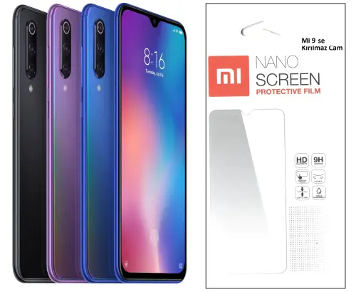 Xiaomi Mi 9SE için Nano Kırılmaz Cam Ekran Koruyucu