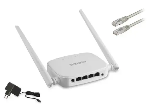 Everest EWR-301 WPS+WISP+WDS 300Mbps Repeater+Access Point+Bridge Kablosuz Router