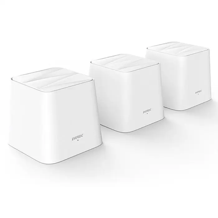 Everest Finix MW3-3P 2.4GHz/5GHz AC1200 IEEE802.3, IEEE802.3u 3`lü Mesh Kablosuz AC Router