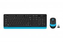 A4 Tech FG1010 USB TR Q Mavi Kablosuz Klavye Mouse Set