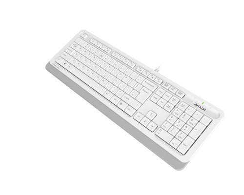A4 Tech FK10 TR Q USB Beyaz Multimedya Kablolu Klavye